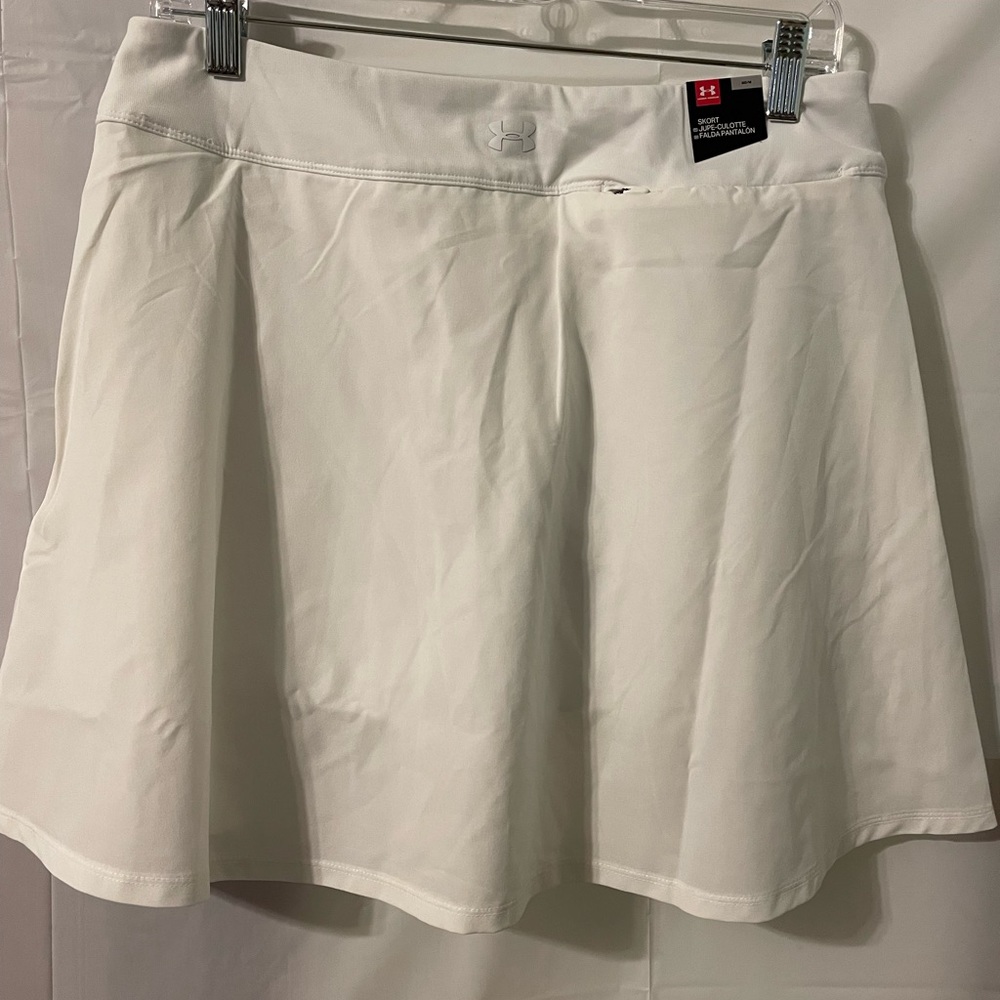 Under Armour White Golf Skort Size M